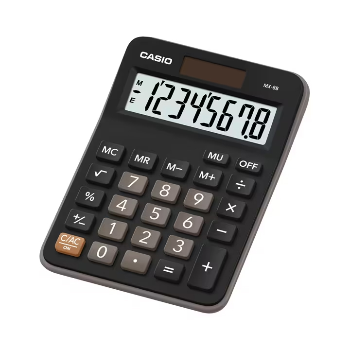 black Casio Calculator