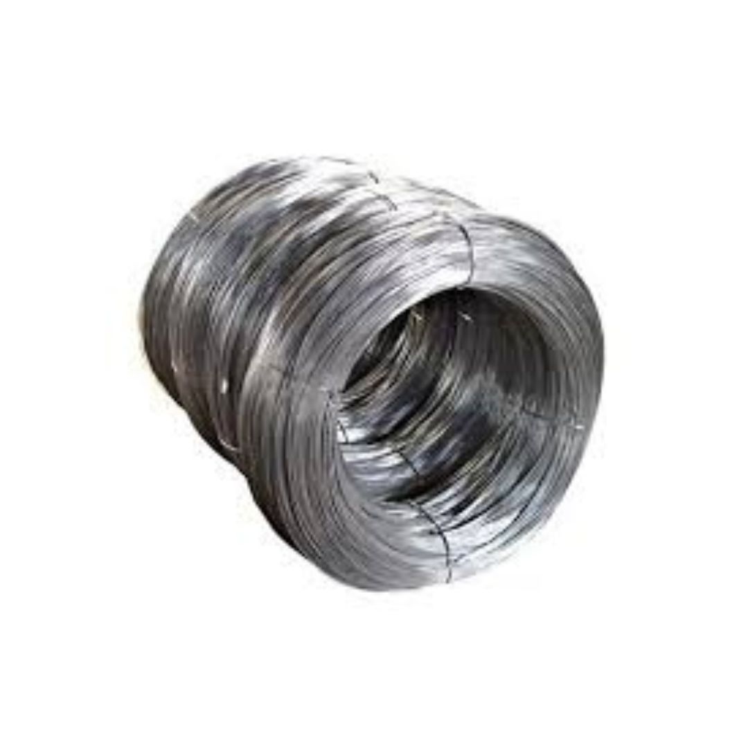 A coil of steel wire known as binding wires