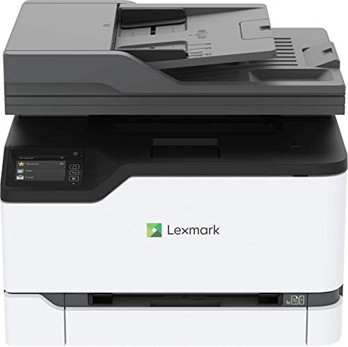 white colour Lexmark MC3224dwe printer-