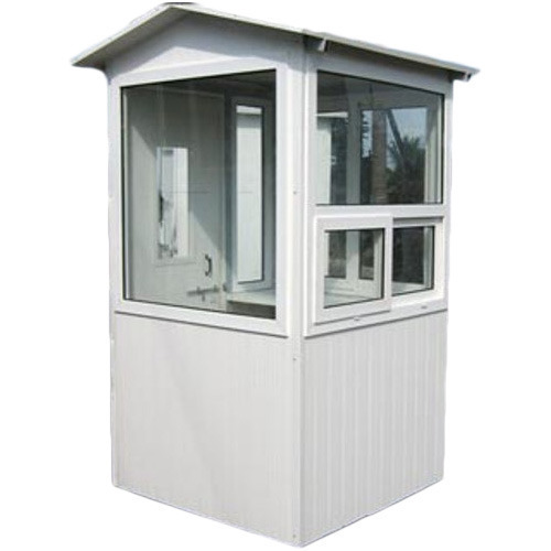 white colour Security Cabins-portacabins qatar-Azrin Trading