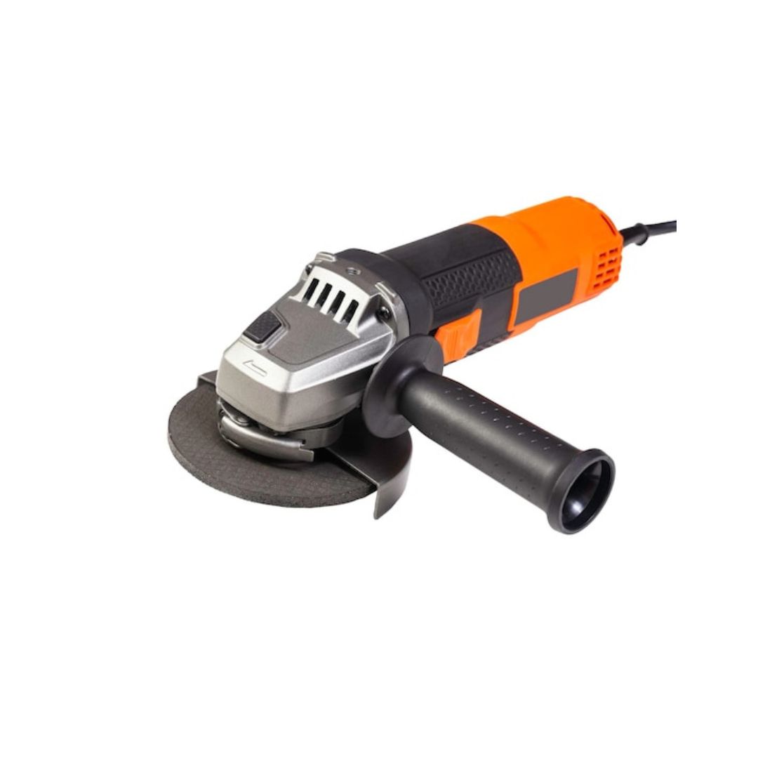 orange and black colour grinder