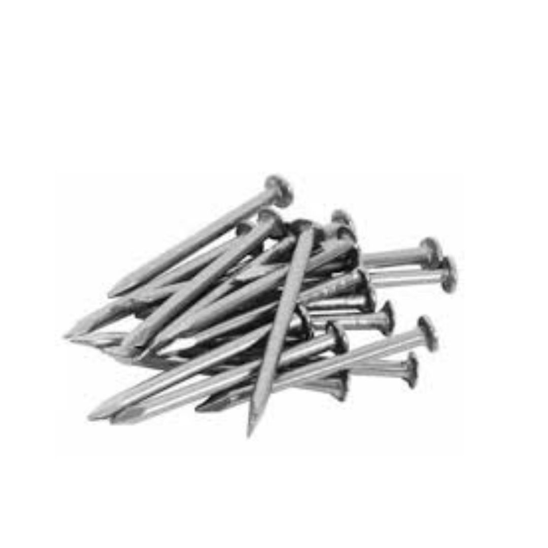 collection of steel nails