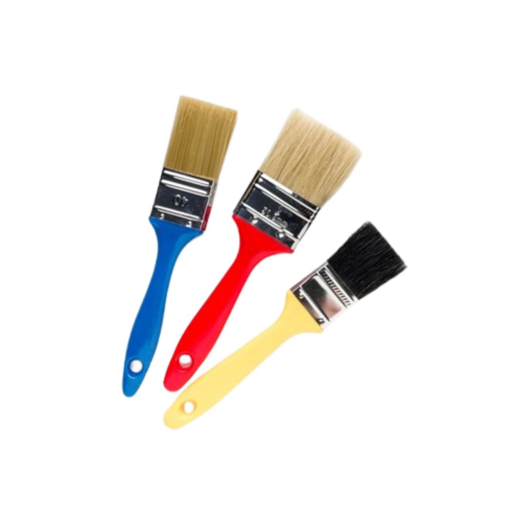 multi colour paint brushes  